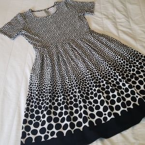 LuLaRoe Amelia dress, size XL